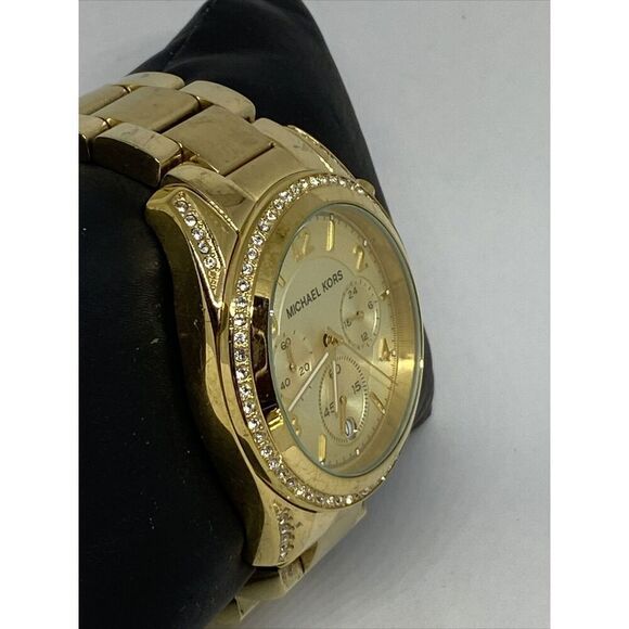 Michael Kors Blair MK5166 Women\'s Gold Stainless Steel Analog Dial watch JK476 main image 5